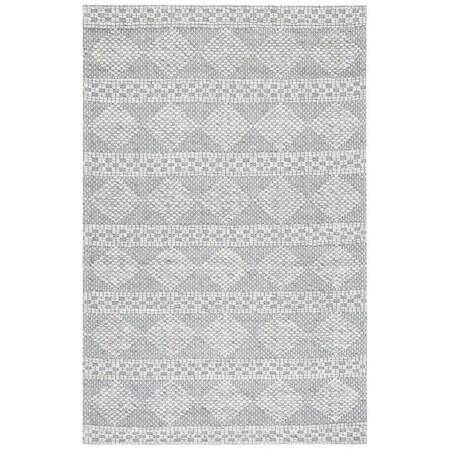 Safavieh 3 x 5 ft. Marbella Contemporary Rectangle Power Loomed Rug Beige & Grey MRB552B-3